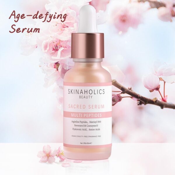 Sacred Serum Muti Performance Peptide Serum Matrixyl 3000 Argireline Hyaluronic Acid Resveratrol Q10 30ML - The World's Best Online Tretinoin Store