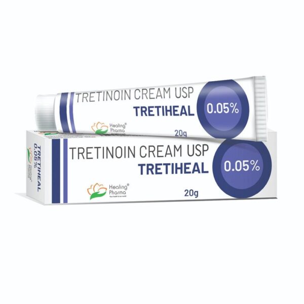 Tretinoin Tretiheal Cream 0.05% 20G EXP 01/2026 - The World's Best Online Tretinoin Store