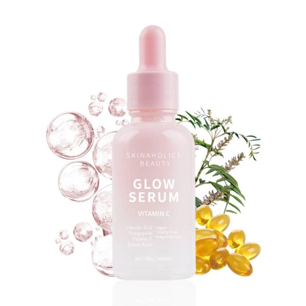 Brightening Anti-Aging Peptide Vitamin C + E Glycolic Acid Glow Serum 30ml - The World's Best Online Tretinoin Store