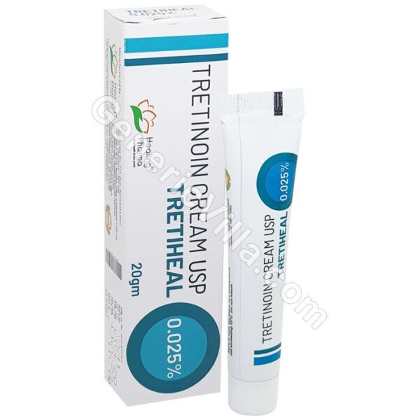 Tretinoin Tretiheal Cream 0.025% 20G - Image 2