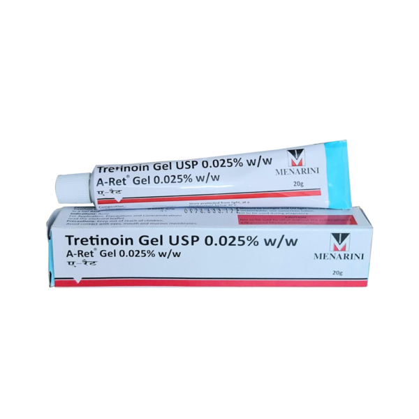 Tretinoin Gel 0.025% Retin-A Gel 20G EXP 09/25